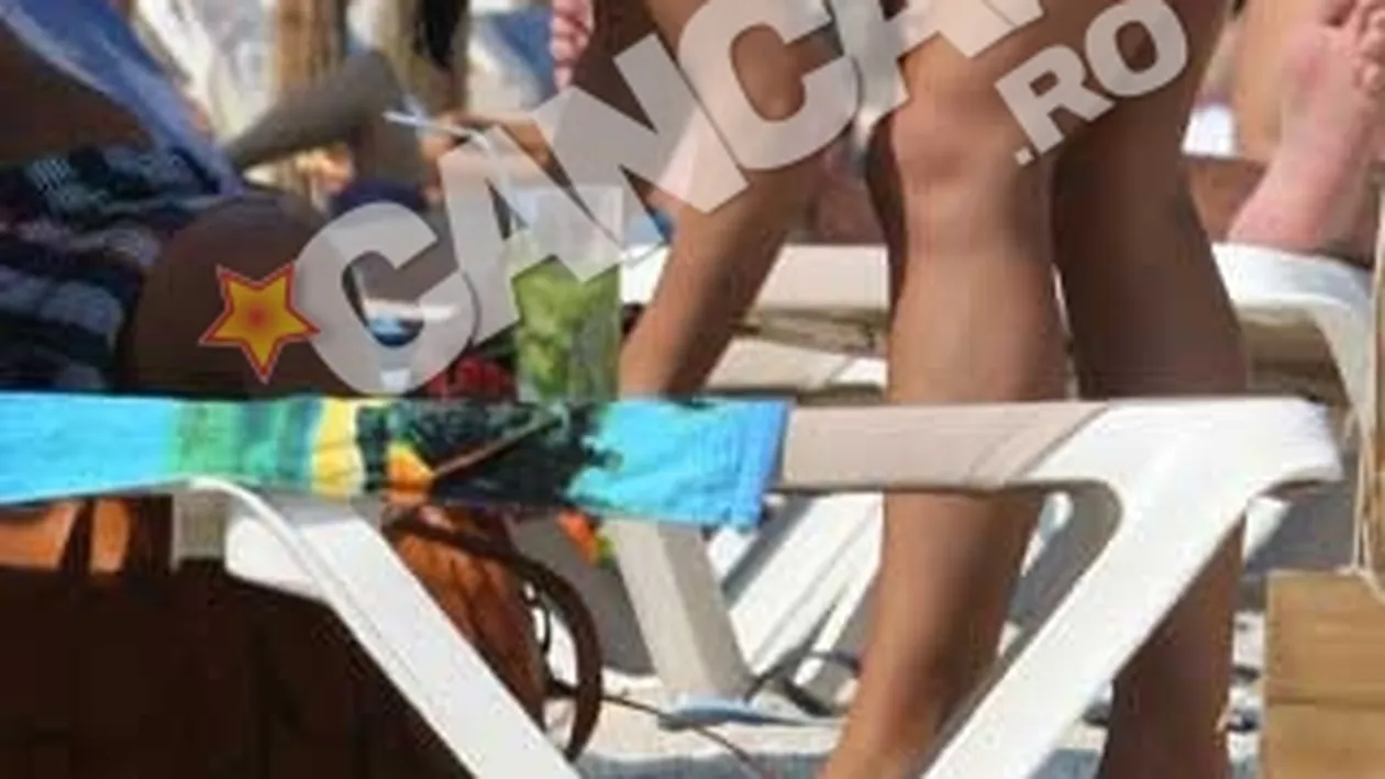 Ramona Lazuran si-a iesit complet din forma! Si-a umflat colacul si a iesit la plaja