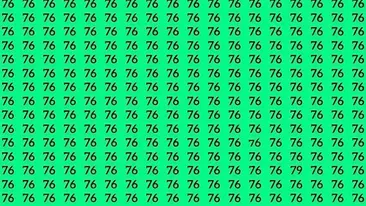 Test de perspicacitate | Doar 1 dintre 50 de oameni poate găsi numărul 79 în maximum 5 secunde