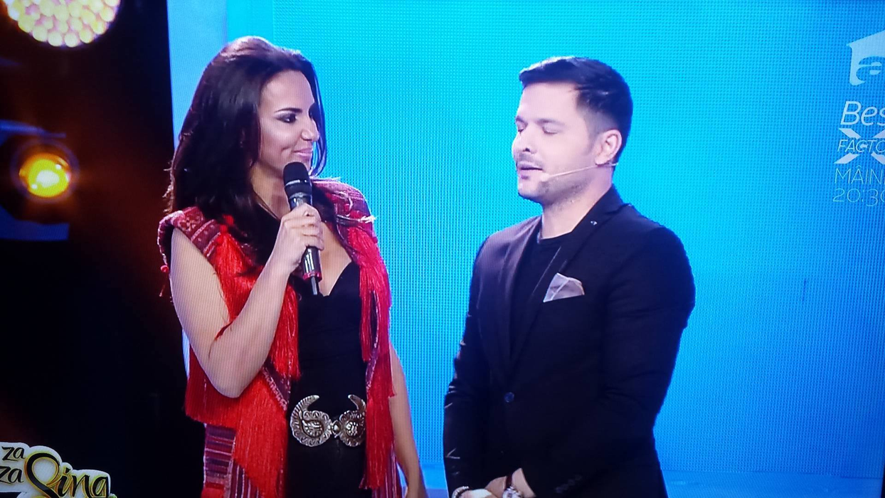 Prima apariţie live a Laviniei Pârva, de când s-a aflat că va deveni mămică.