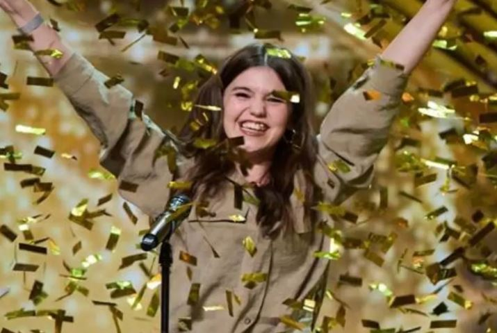 Maya Giotea a primit Golden Buzz la Britains`s Got talent/ sursă foto: social media