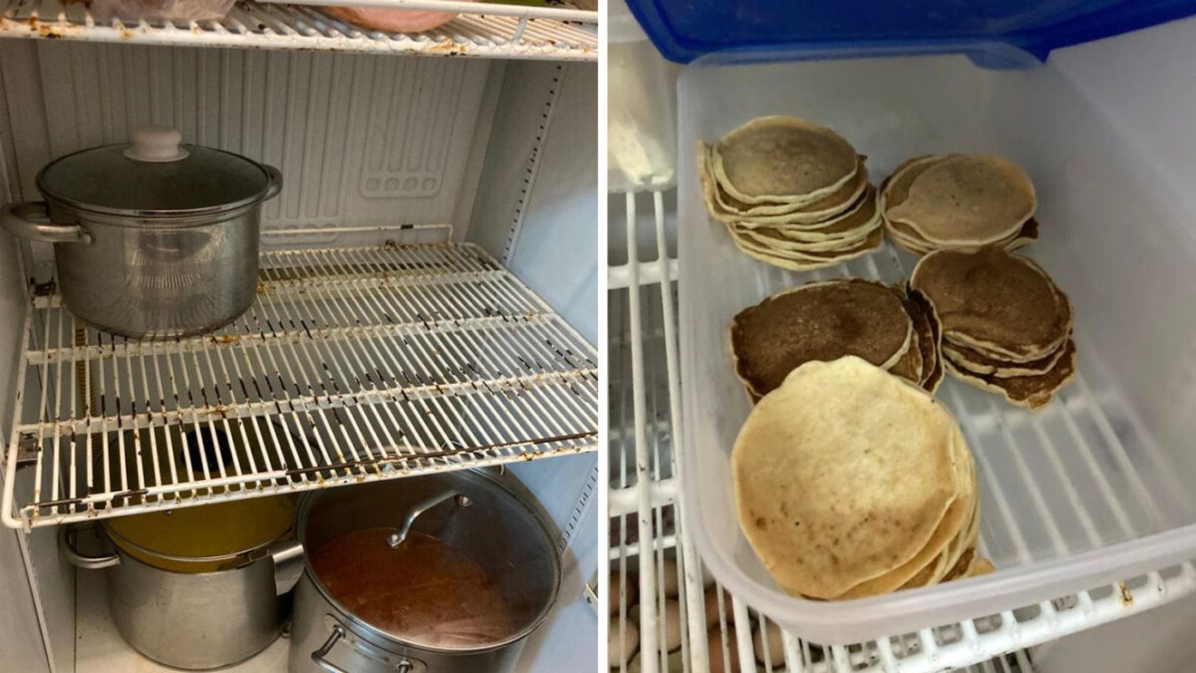 Imagini care îți întorc stomacul pe dos! Ce au putut găsi comisarii de la Protecția Consumatorului în frigiderul unui restaurant din Valea Prahovei
