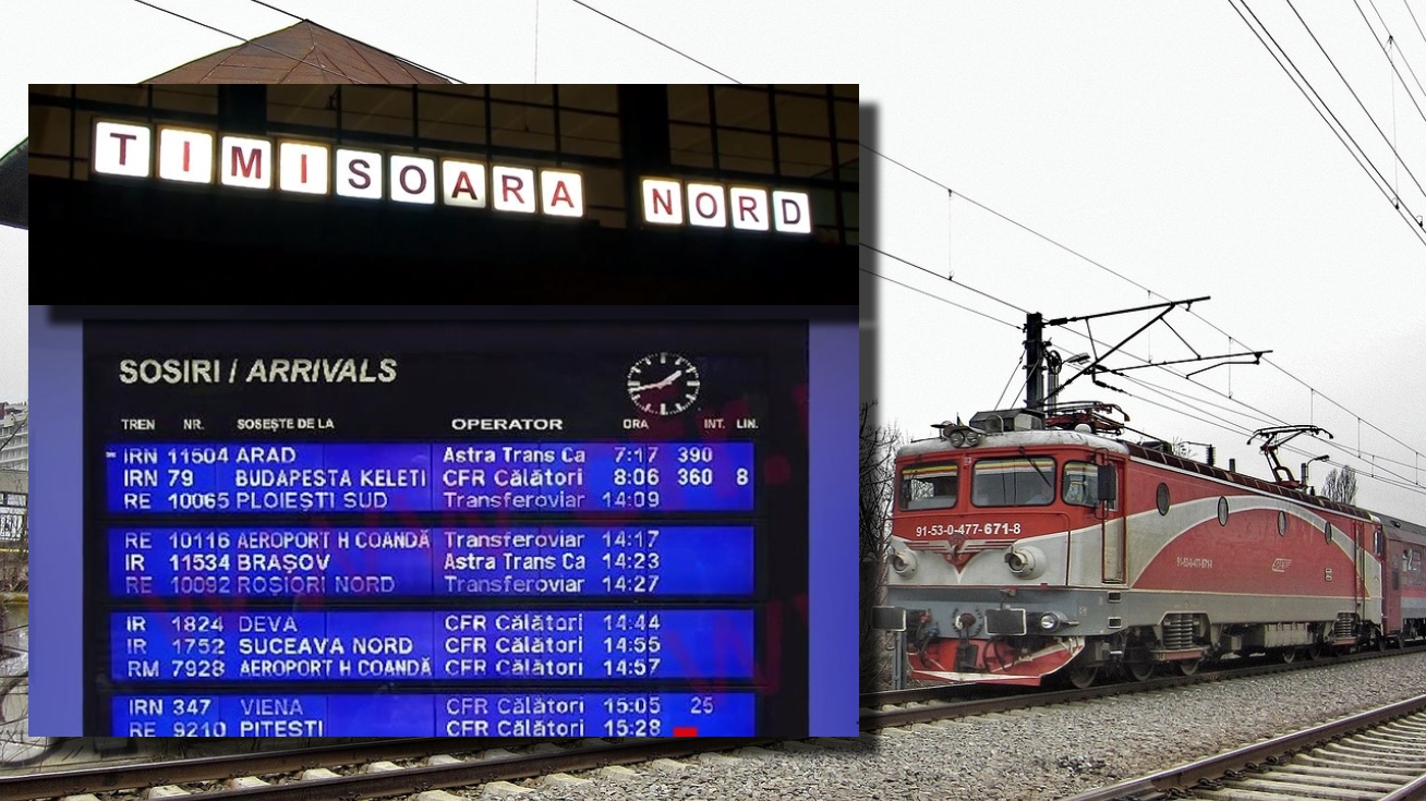 Călătorie de peste 12 ore, cu trenul, la peste 40 de grade Celsius. Pasagerii rutei Timișoara - Constanța au stat într-o căldură infernală, fără apă și aer condiționat