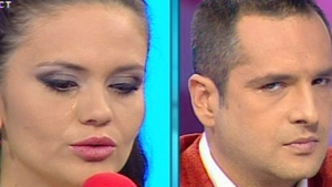De ce a plans Cristina Siscanu in emisiunea sotului ei, Madalin Ionescu! Uite-o cu ochii in lacrimi!