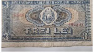Prețul unei mici comori. Cu cât se vinde o bancnotă de 3 lei din 1966, acum, în 2023