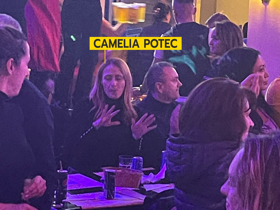 Camelia Potec, surprinsă într-un club de fițe. Cum s-a distrat campioana olimpică până târziu în noapte