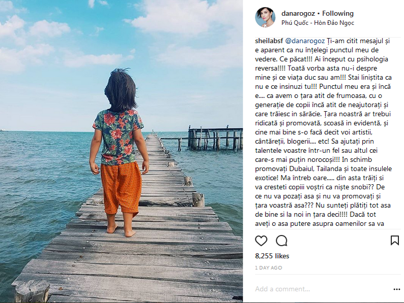 Dana Rogoz, luată la zor de o fană pentru luxul în care îşi creşte copilul! Ce replică dură i-a dat actriţa: ”Văd cat îţi e de greu. Îţi faci rău, sincer!”
