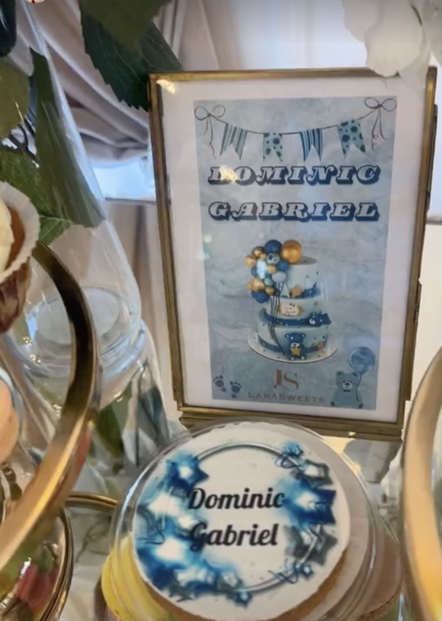Daniela Crudu și-a botezat băiețelul/foto: Instagram