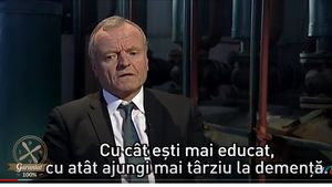 Psihiatrul Manfred Spitzer: cu cât ești mai educat, cu atât mai târziu  ajungi la demență