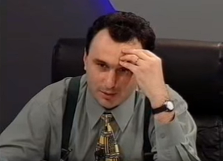 Marius Tucă, pe vremea când realiza emisiunea care l-a consacrat