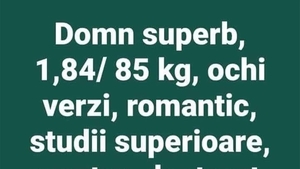 Bancul începutului de săptămână | "Domn superb, 1.84, 85 kg