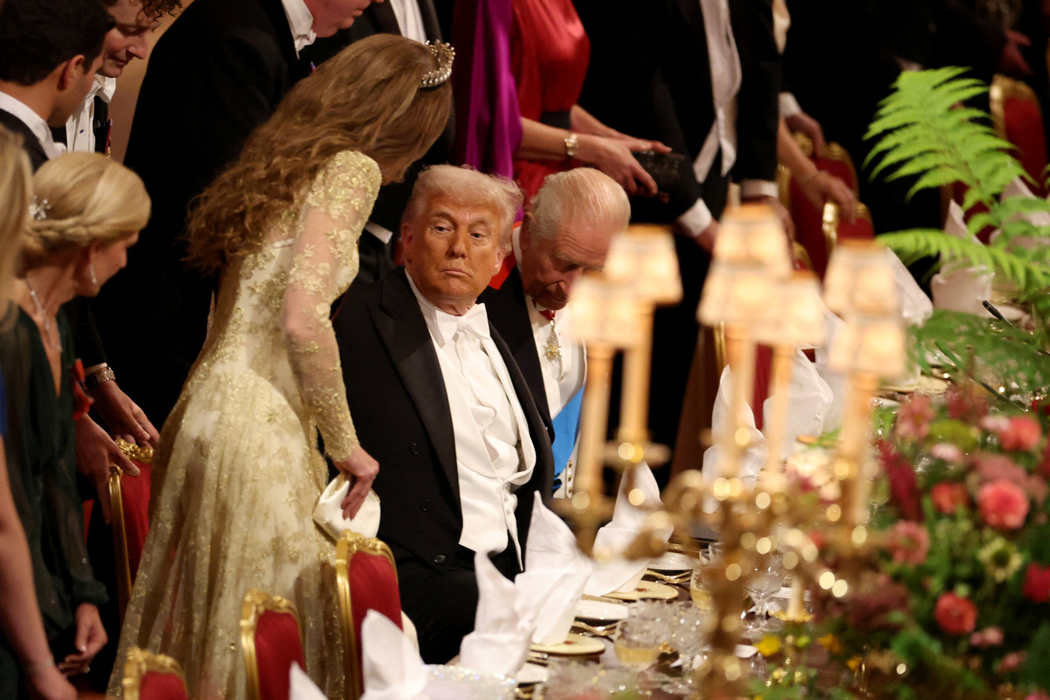 Președintele SUA, Donald Trump și Kate Middleton