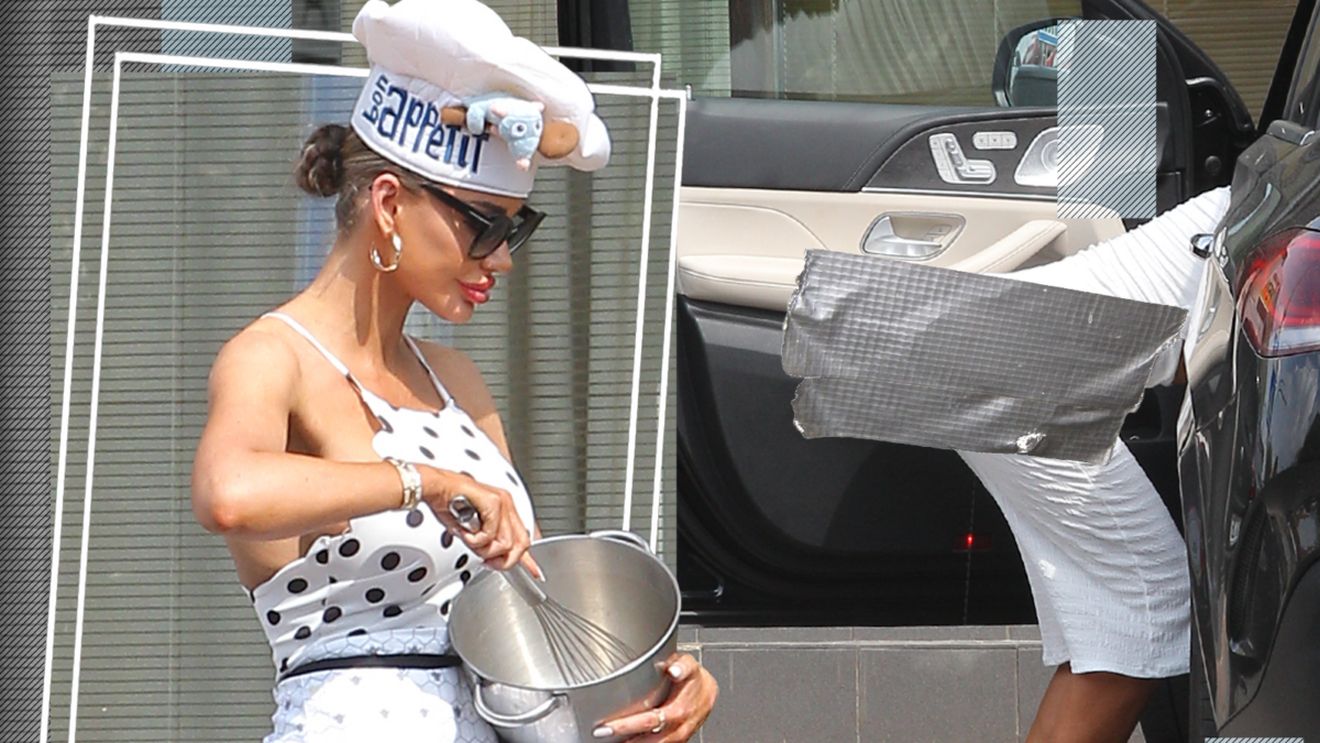 Bianca Drăgușanu i-a năucit pe șoferi!  Cel mai bombat posterior din România a făcut din nou ravagii!