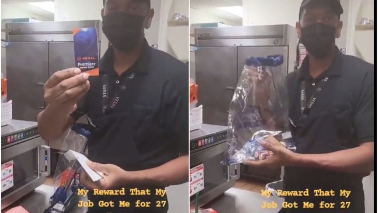 Cadoul bizar pe care l-a primit un bărbat care a lucrat timp de 27 de ani, fără nicio zi liberă, la un celebru fast-food. Ce s-a întâmplat la scurt timp
