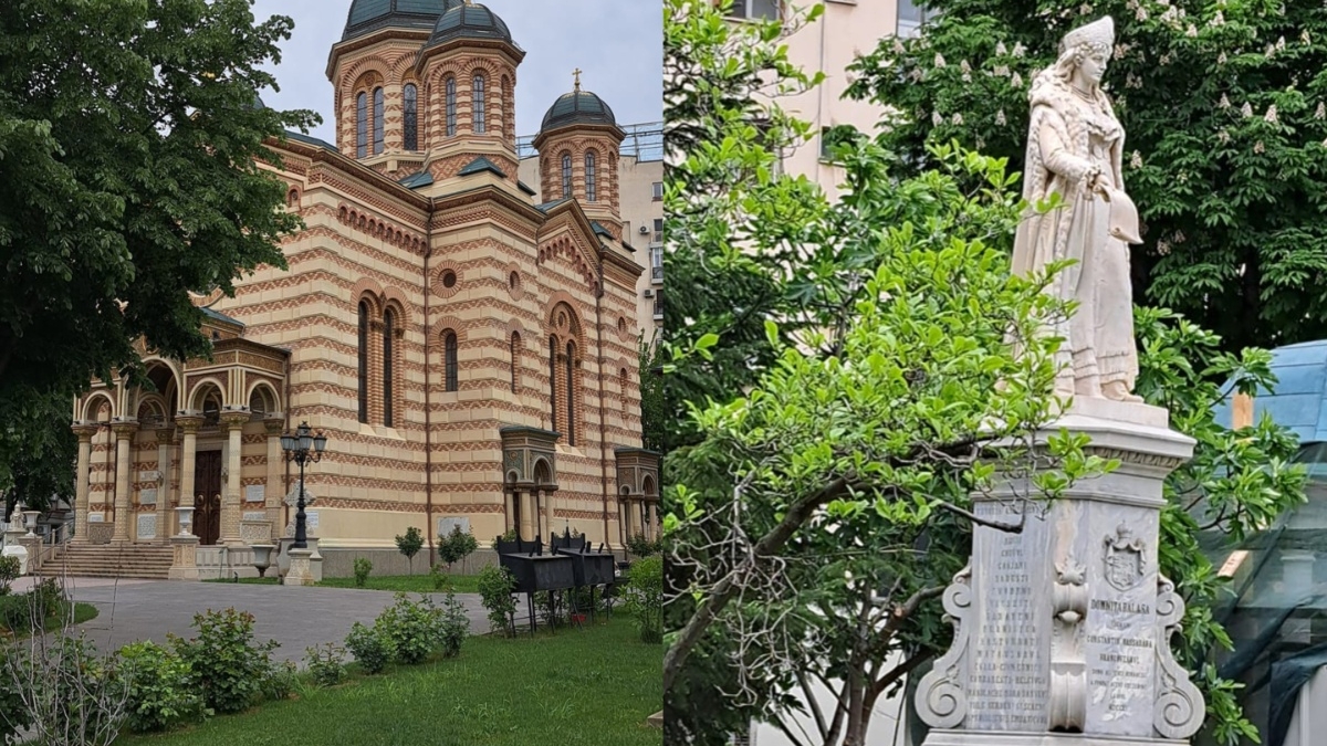 Fabuloasa istorie a bisericii Domniței Bălașa. De ce este unică în lume construcția din inima Bucureștiului
