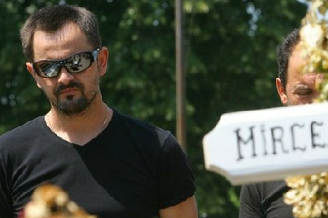 Marian Manole, la înmormântarea regretatei artiste, care a murit pe 14 iulie 2010