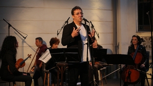 Florin Chilian şi-a lansat albumul de muzică preclasică! Artistul a fost în vervă