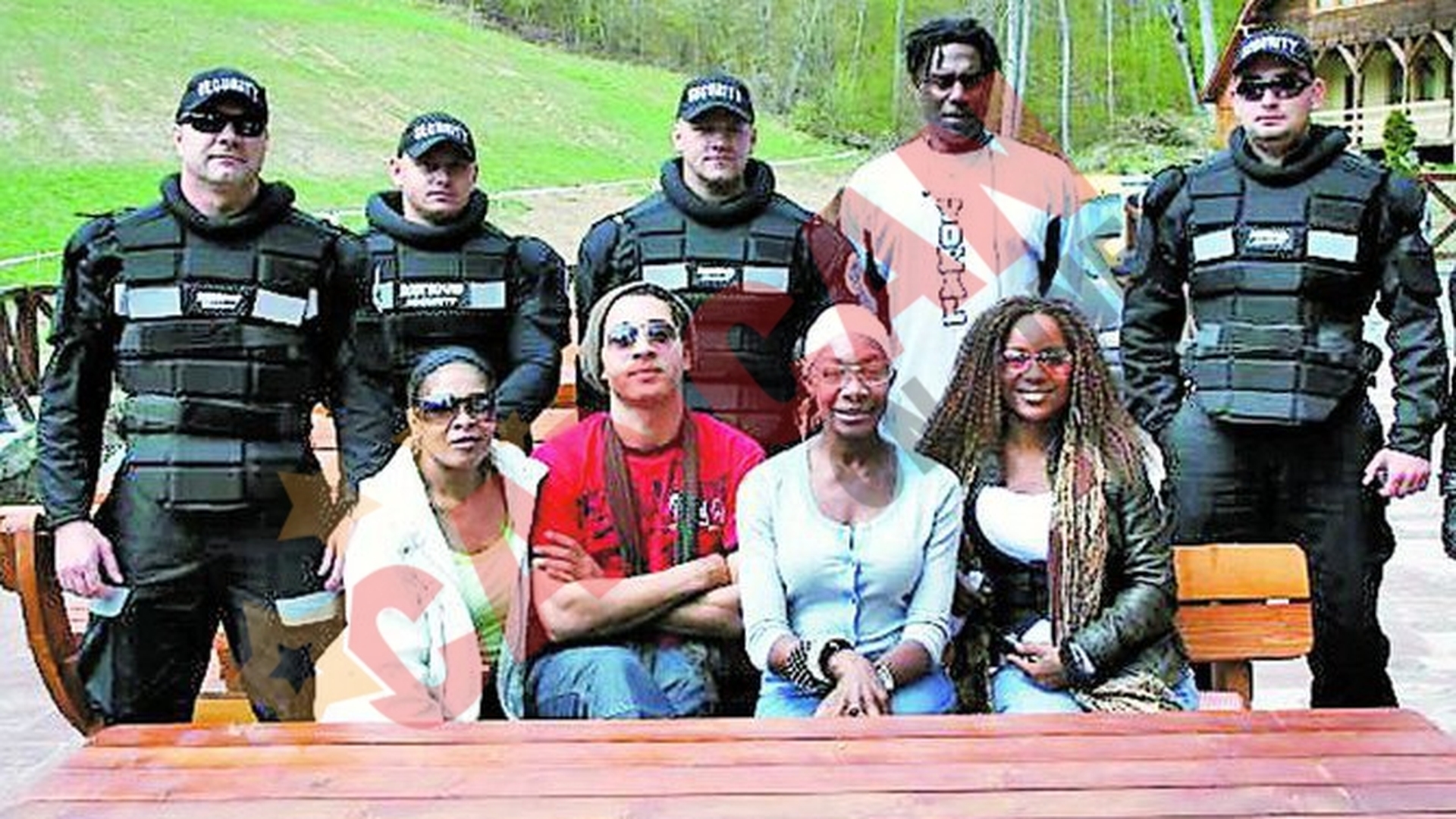 Luptatorii secui, bodyguarzi pentru Boney M