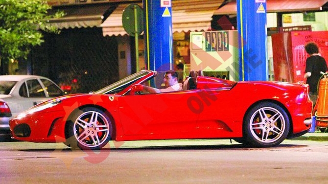 Durduliul Iorgovan si-a scos Ferrari-ul la plimbare