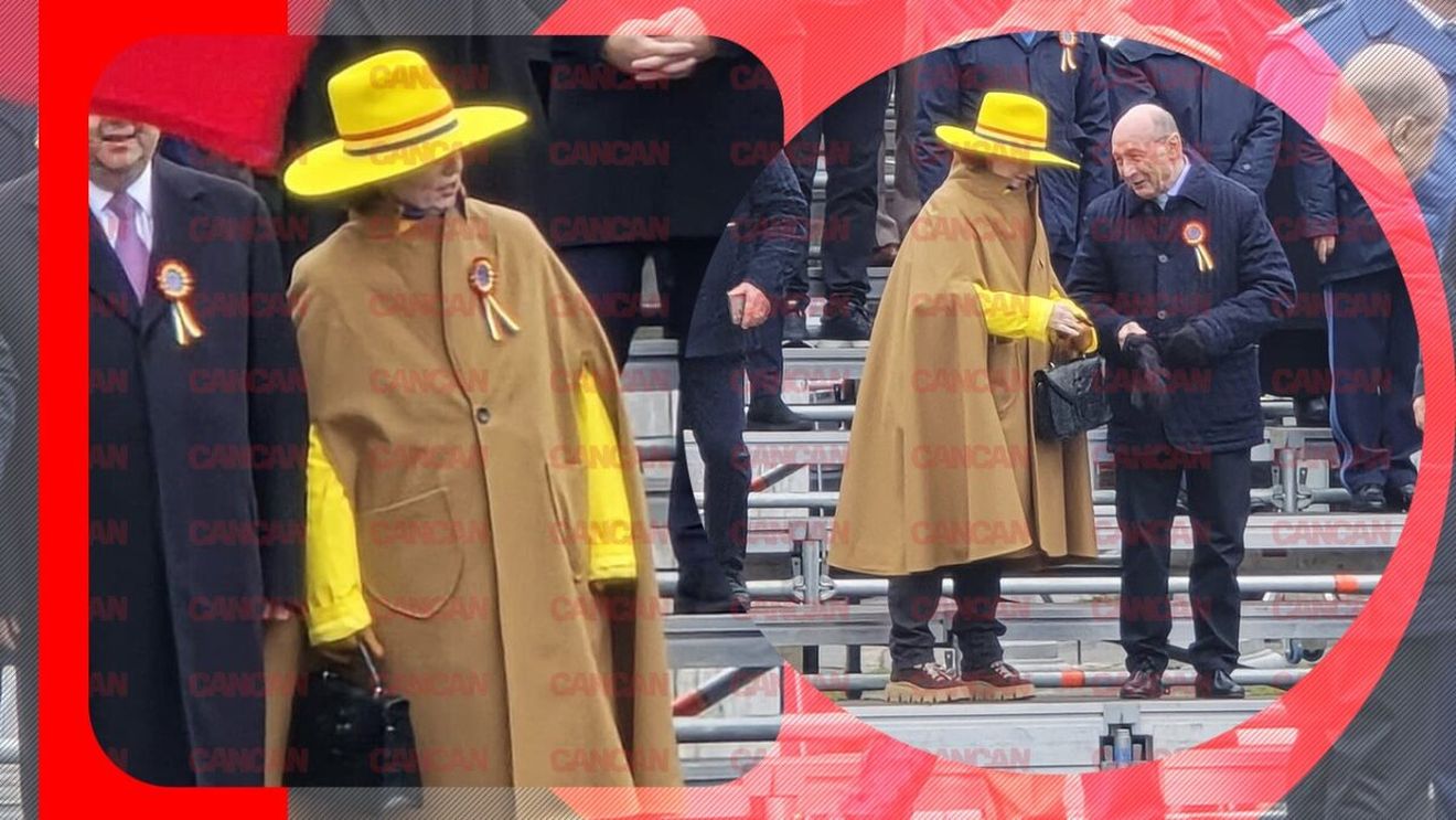 Cine e doamna cu pălărie galbenă, de la parada de 1 Decembrie? Ținută deosebită de Ziua Națională | EXCLUSIV