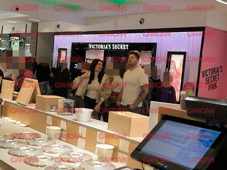 Foștii parteneri, Diana și Ionuț, fac cumpărături la mall
