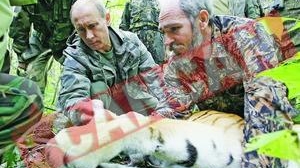 Putin s-a luptat cu un tigru