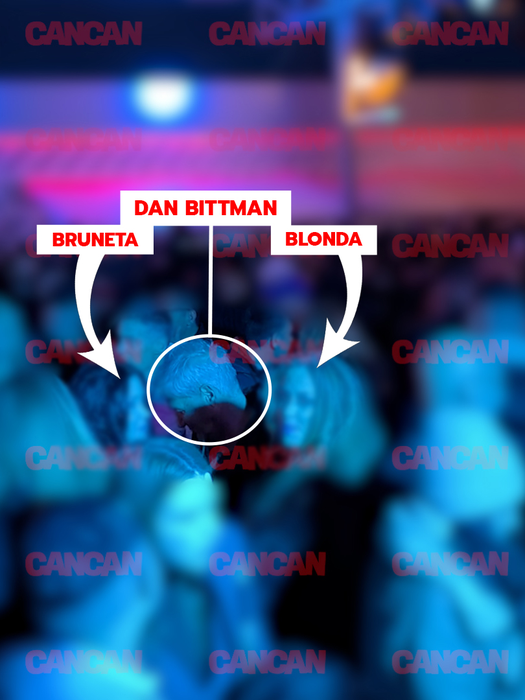 Dan Bittman se distrează la Loft în compania a două femei