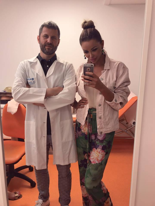 Bianca i-a făcut medicului ei o vizită