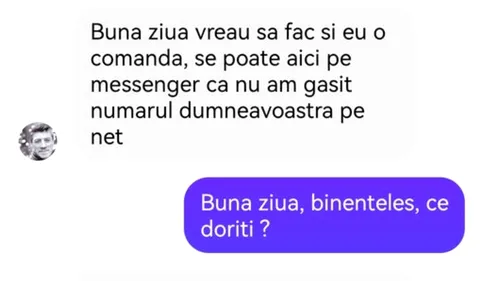 Bancul zilei | “Bună ziua! Vreau să fac și eu o comandă”