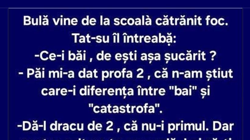 BANC | Bulă, baiul și catastrofa