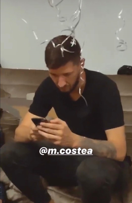 Mihai Costea nu prea s-a bucurat de party-ul din sufragerie