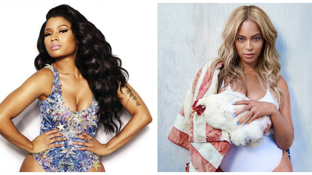 VIDEO Nicki Minaj si Beyonce, pentru prima data pe aceeasi scena! Cat de lasciv au dansat artistele