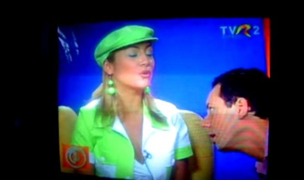 Imagini de la prima întâlnire. Cum l-a “combinat” Andra pe Cătălin Măruță în direct la TVR 2