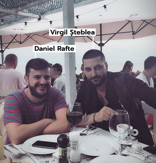 Virgil Șteblea și Daniel Rafte, prieteni de ani buni (SURSA FOTO: INSTAGRAM)