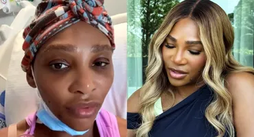 Serena Williams, pe mâna medicilor! Imagini de pe patul de spital: ”Am găsit un nodul pe gât”