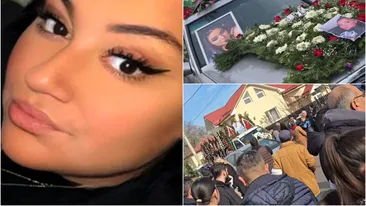 Daria, tânăra de 18 ani care și-a pierdut viața într-un accident cumplit, a fost înmormântată. Imaginile durerii!