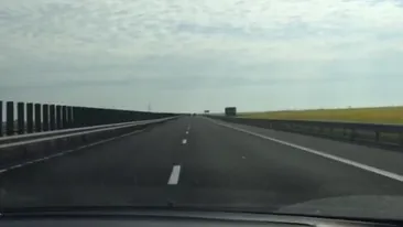 VIDEO Pleci la mare de 1 Mai? VEZI cum se circula acum pe Autostrada Soarelui! Drumul spre mare este monitorizat de un elicopter!