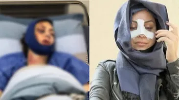 Daniela Crudu, prima postare după ce a fost ruptă cu bătaia de iubitul croat. S-a pozat cu un cuțit și...