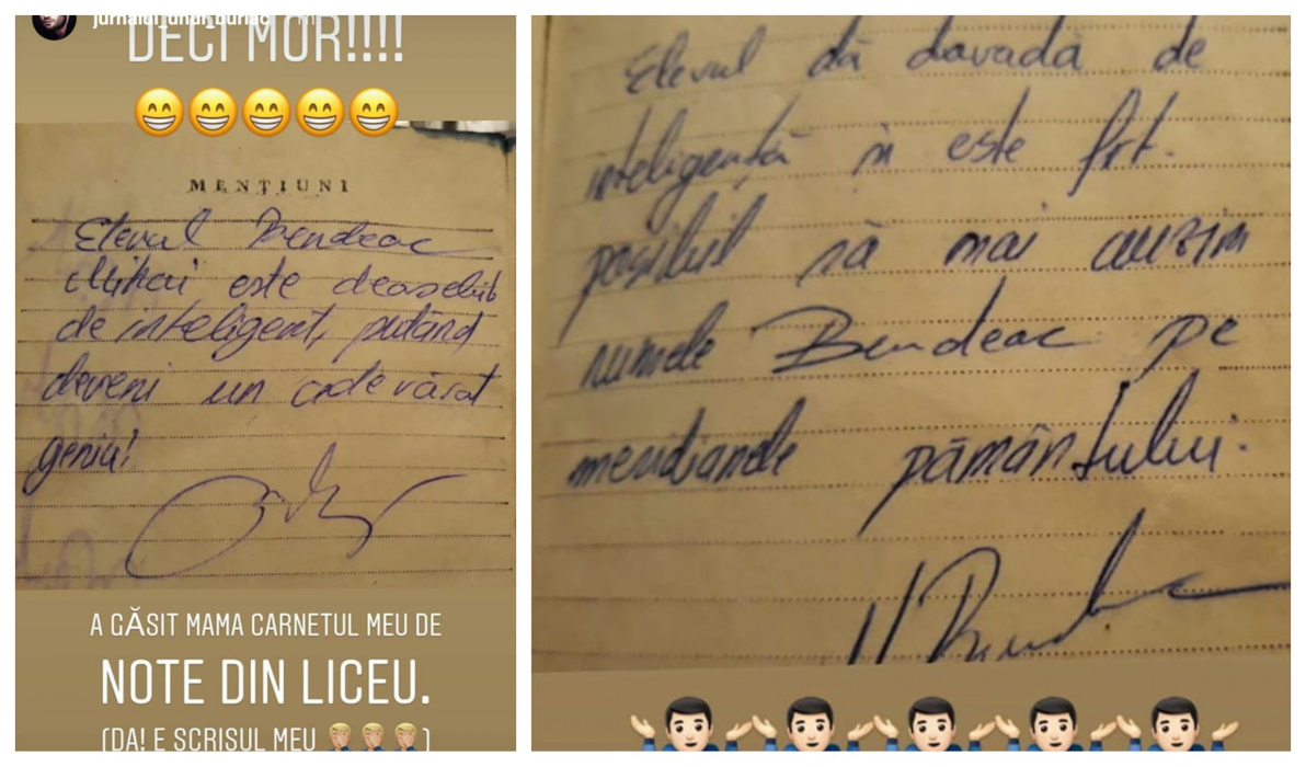 Mihai Bendeac și-a prezis cariera de actor și abia acum a dezvăluit totul: “E scrisul meu”. Mesajul care l-a dat de gol