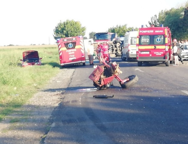 Șoferul care a fugit după ce a produs accidentul cu 12 răniți, în Buzău, a fost arestat preventiv