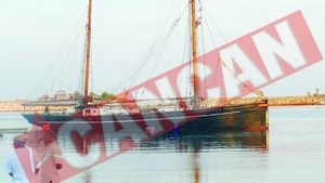 O corabie veche de aproape o suta de ani, vedeta in Portul Mangalia