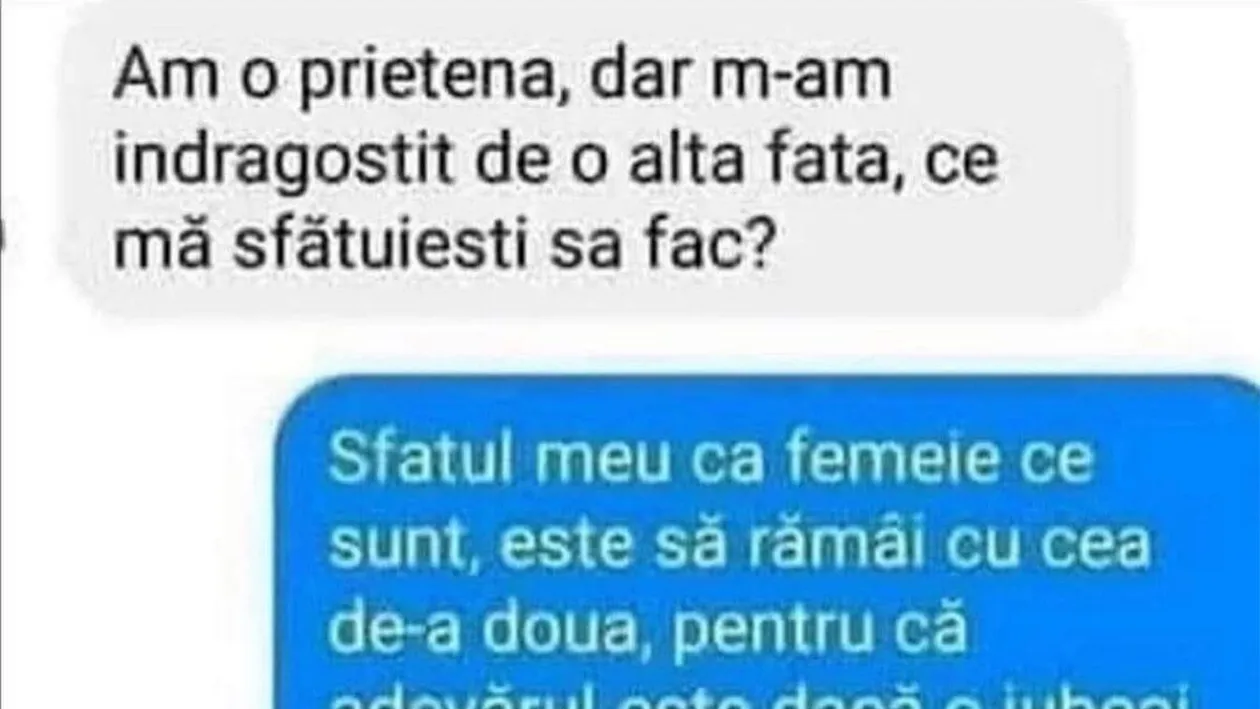 BANC | Am prietenă, dar m-am îndrăgostit de altă fată