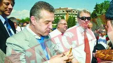 Becali, rupt de foame la Curtea de Arges