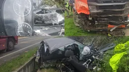 Tragedie în Vinerea Mare! Un tânăr a murit carbonizat, iar alți doi luptă pentru viața lor. Nenorocirea s-a produs pe DN6