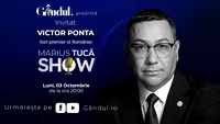 Marius Tucă Show începe luni, 3 octombrie de la ora 20.00, live pe gândul.ro