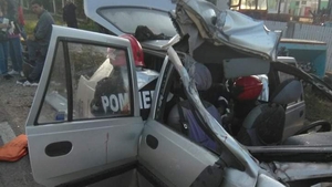 Accident grav pe DN 41, la Greaca! Patru oameni au fost răniți