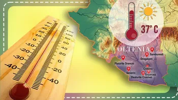 Prognoza meteo azi, 11 iulie 2026. Oltenia fierbe la 34 de grade! Regiunea în care căldura atinge apogeul