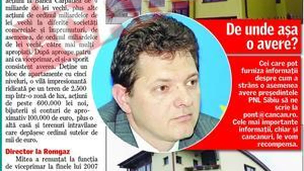 Nababul liberal de la Sibiu a fost demis