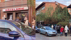 Ca pe vremea lui Ceaușescu! Coadă incredibilă la o măcelărie din București, cu trei zile înainte de Crăciun