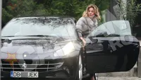 Ea este Regina puilor! Elsa Ghaziri se rasfata intr-un Ferrari de un sfert de milion de euro