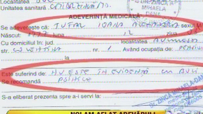 Ioana Tufar a dovedit ca nu sufera de nicio boala psihica: "Am o adeverinta, parafata, stampilata"